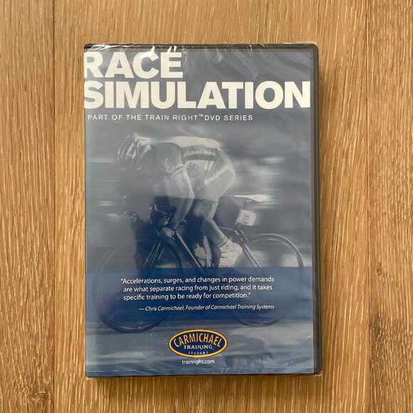 Carmichael Training Systems Race Simulation DVD Video 2005 Cycling Workout - Picture 1 of 7
